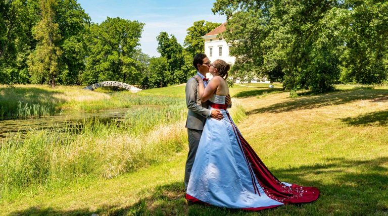 Foto: Brautpaar-Shooting im Park Luisium